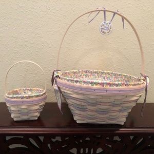 Longaberger Easter Basket set